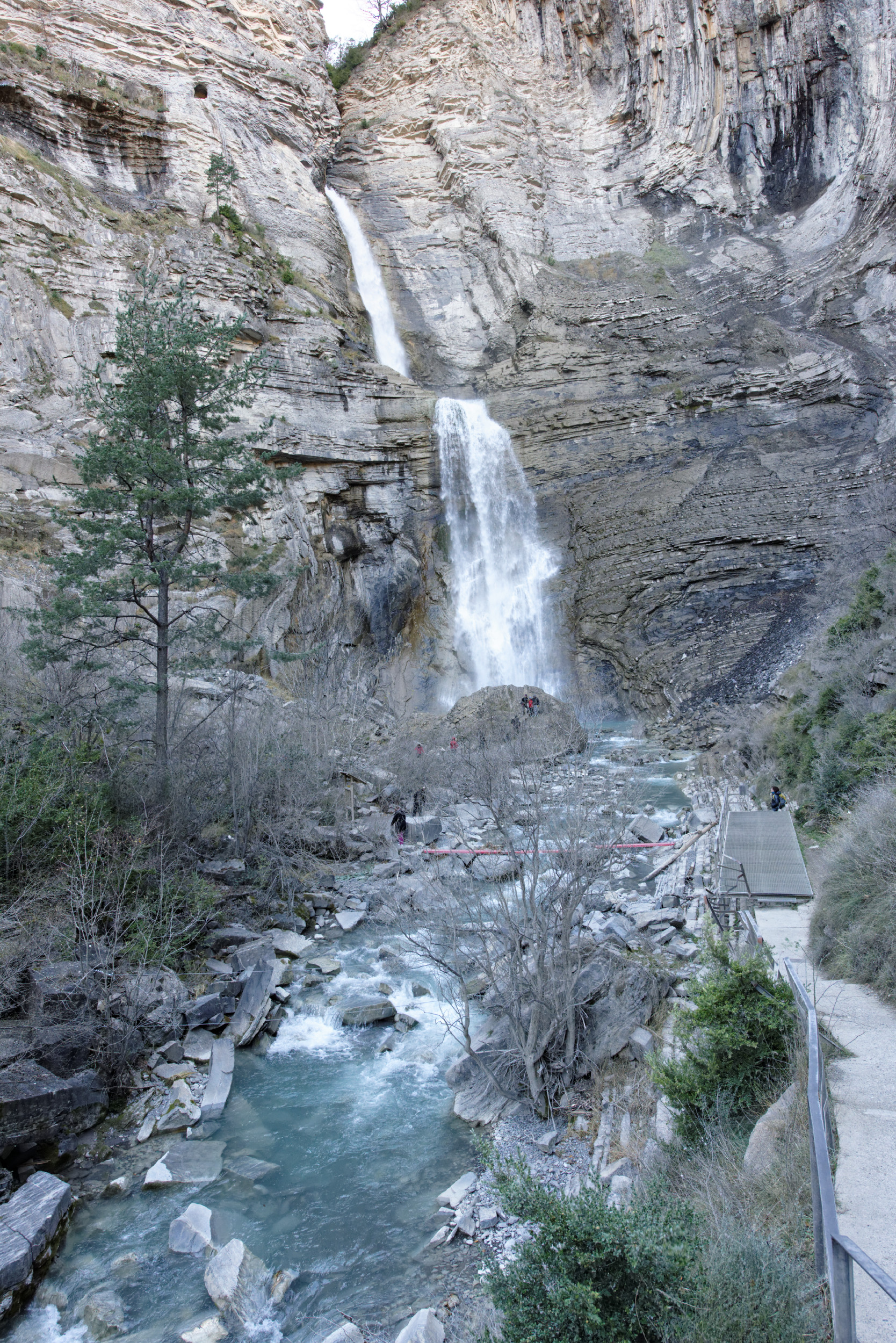 141207-Broto cascade de  Sorrosal (Sobrarbe) (17)